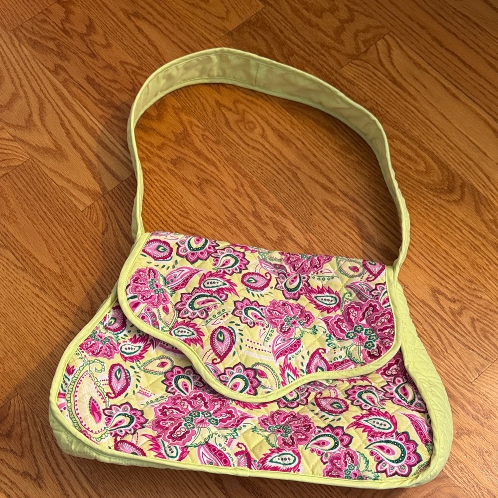 Floral Patterned Shoulder Bag